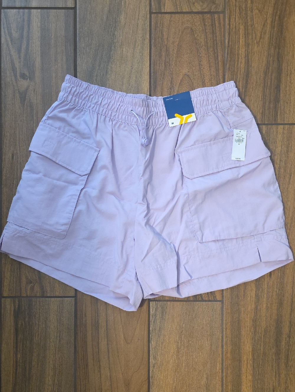 Old Navy Lavender Drawstring Cargo Shorts